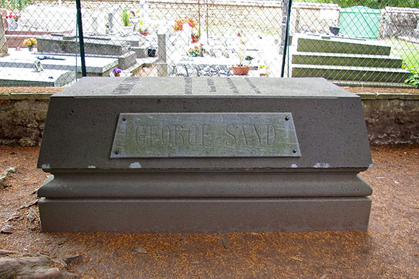 G.サンドの墓