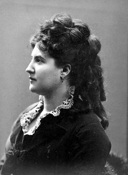 1880年頃のジュディット・ゴーティエ